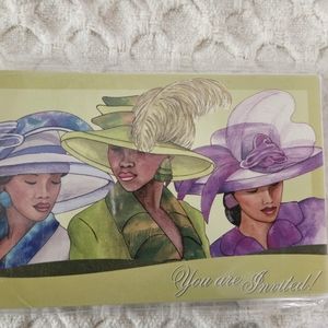 Lot of 7 African American Expressions Invitations